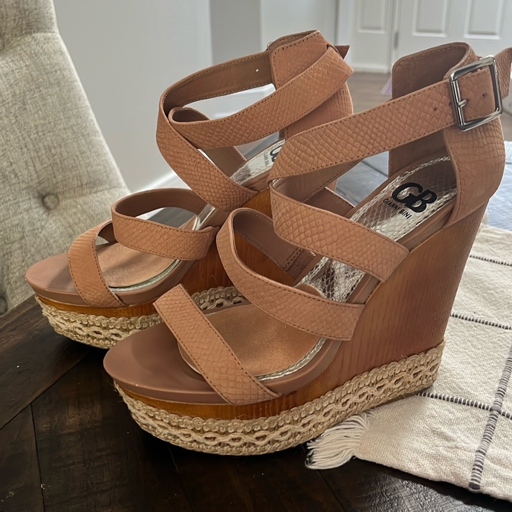 Gianni Bini Brown Wedge Heels 🤎 OFFERS WELCOME!